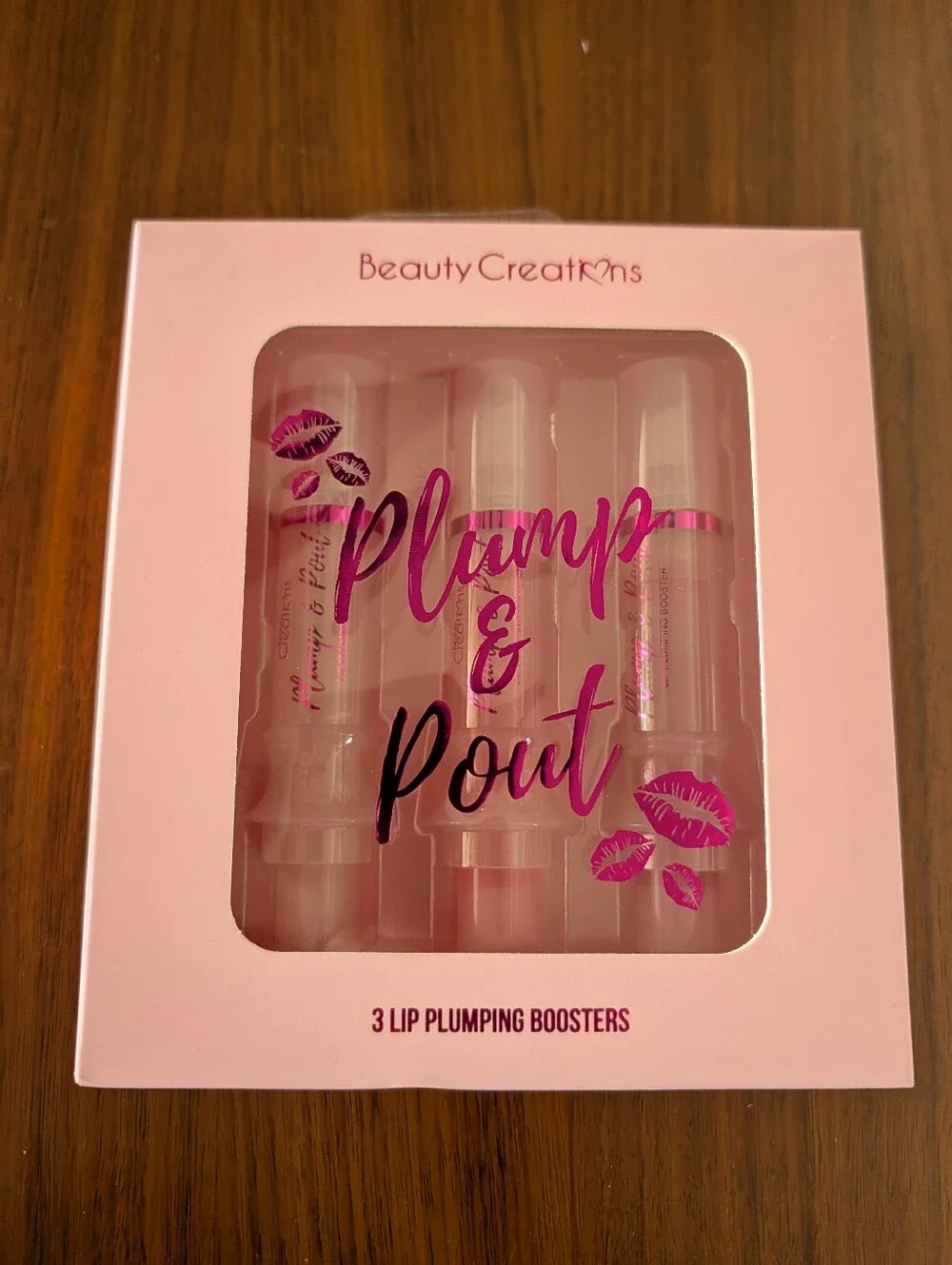 Beauty Creations Plump & Pout 3 Pack Lip Plumping Boosters